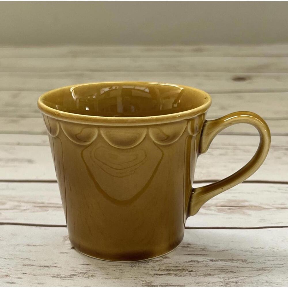 Homer Laughlin Coventry Scalloped CASTILIAN Mug Set of 4